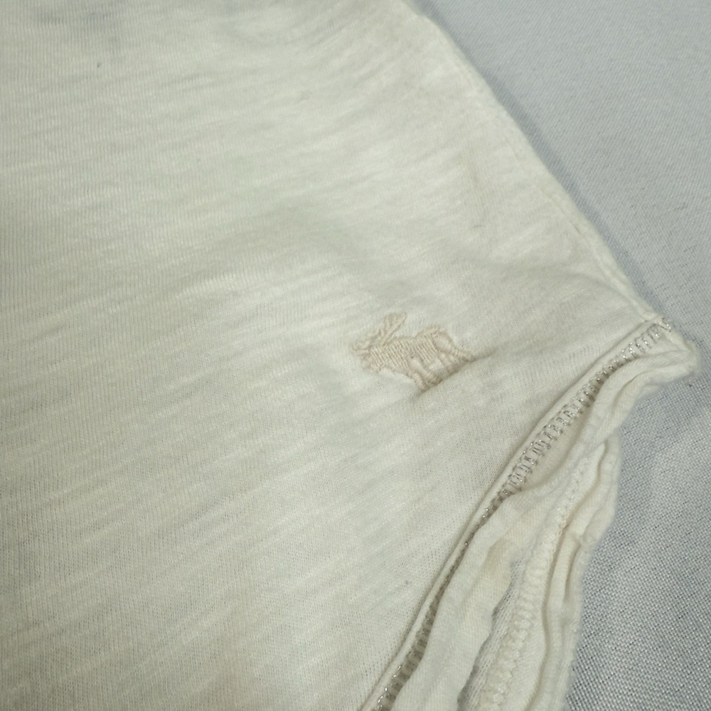 Y2K Abercrombie Large Layer Henley Fitted Tee Shirt Top Bella Swan Elena Gilbert - Picture 5 of 11